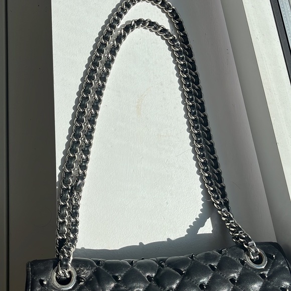 Rebecca Minkoff Studded Quilted Affair Shoulder Bag - Black/silver - Picture 6 of 13